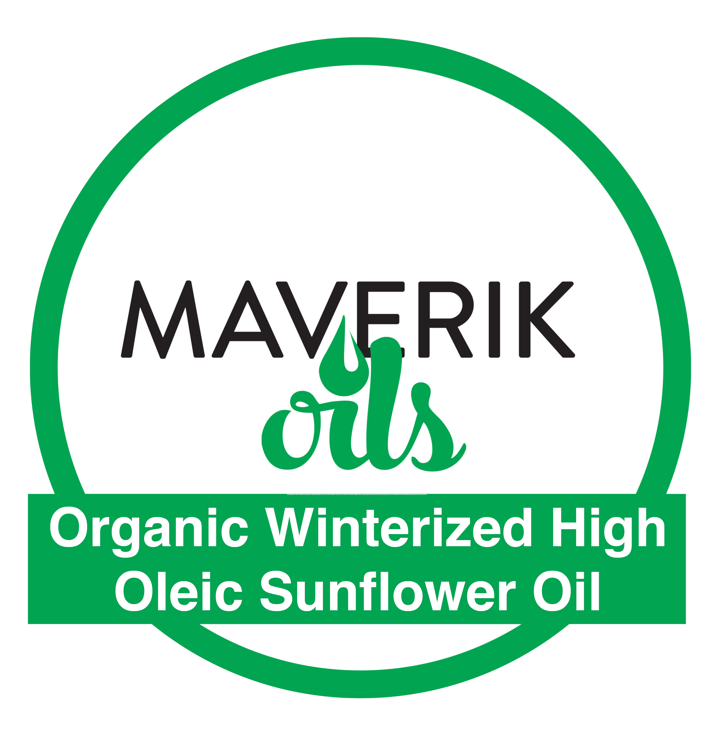 Organic Winterized High Oleic Sunflower Oil